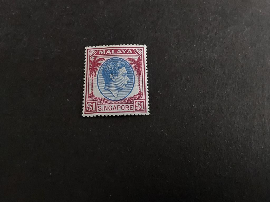 Malaya Singapore, SG 13, Verzenden