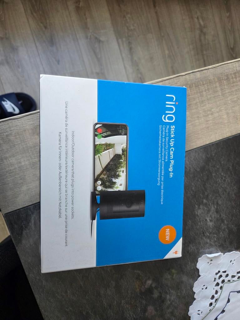 Ring Stick Up Cam Plug-In, Ophalen of Verzenden