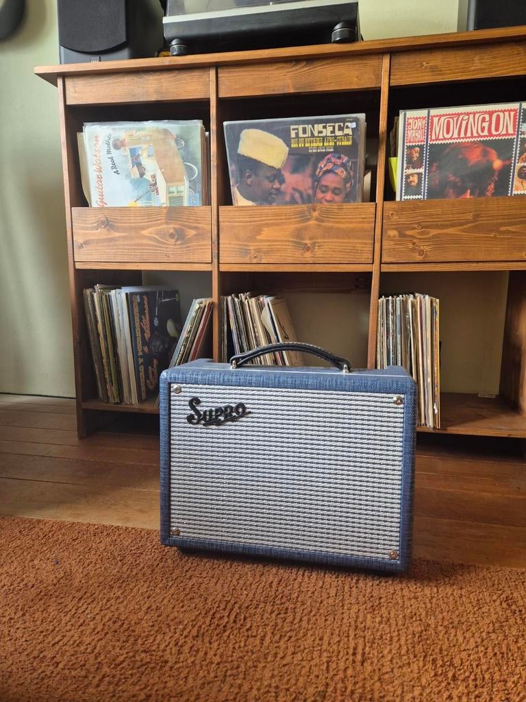Supro 1606J '64 Super gitaarversterker, Muziek en Instrumenten, Ophalen of Verzenden, Zo goed als nieuw, Minder dan 50 watt