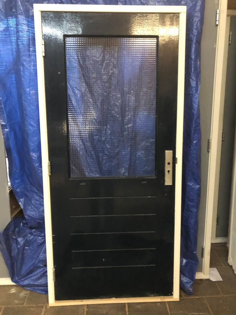 Nieuwe binnendeur,schuurdeur,garagedeur in nieuw kozijn, Ophalen of Verzenden, Nieuw, Hout, Deurkozijn