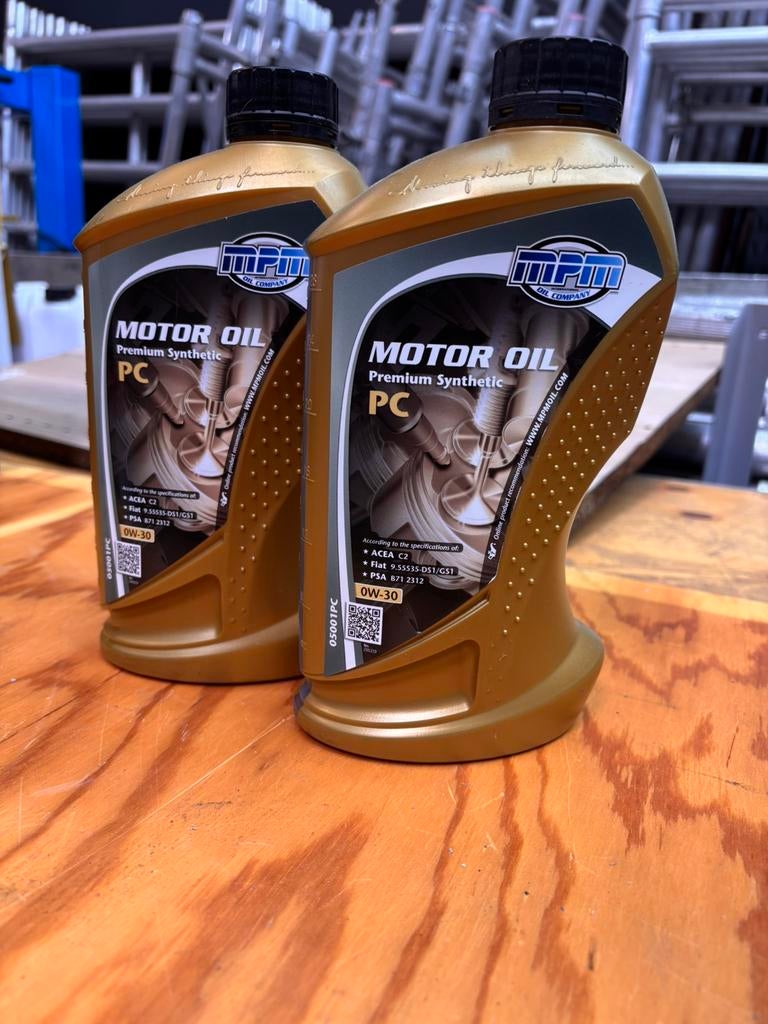 MPM 0W30 PC motorolie 2 liter NIEUW, Ophalen