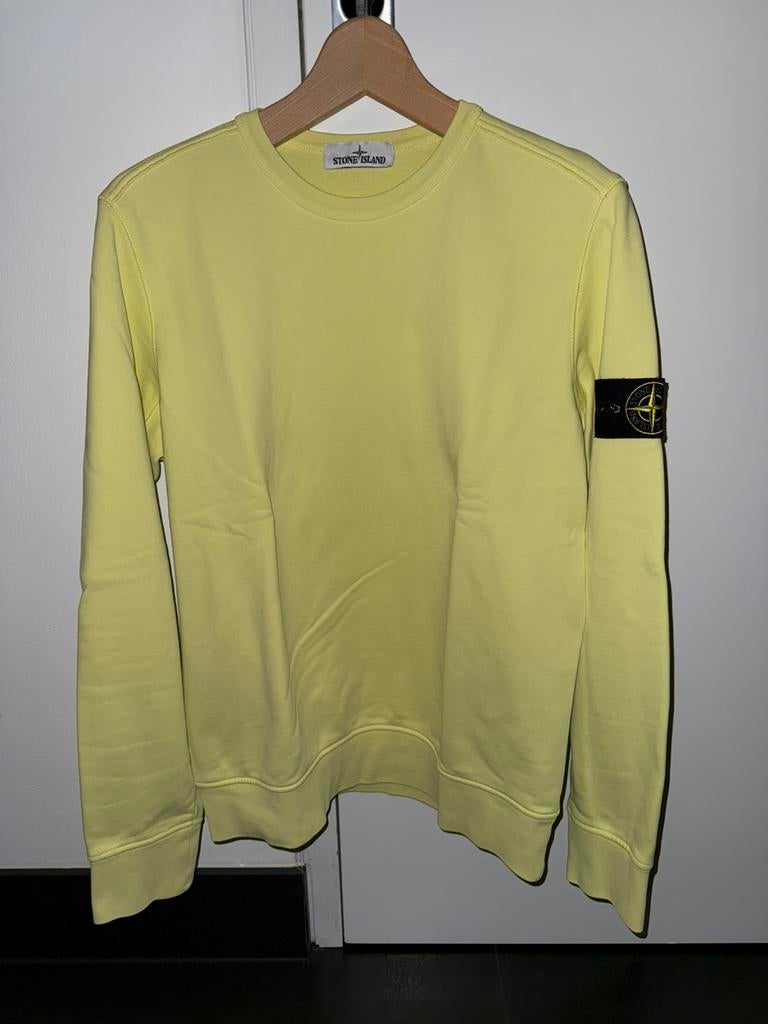 Stone Island Trui, Ophalen of Verzenden, Zo goed als nieuw, Maat 48/50 (M), Geel