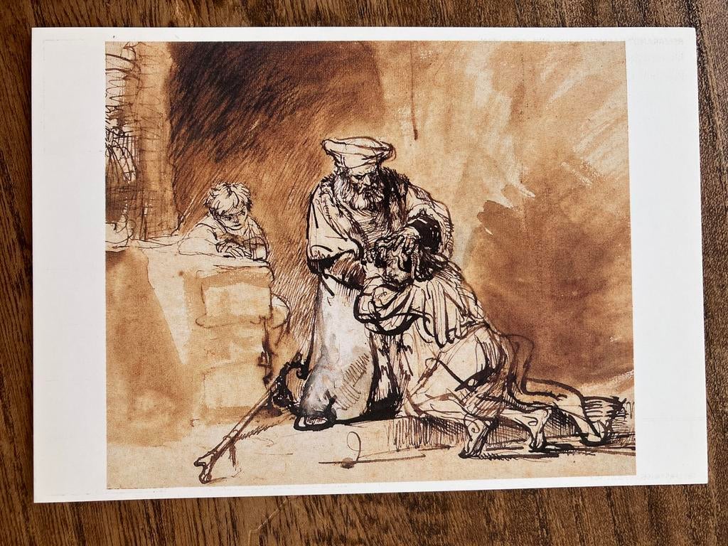 Rembrandt van Rijn - De terugkeer, Ophalen of Verzenden, Ongelopen