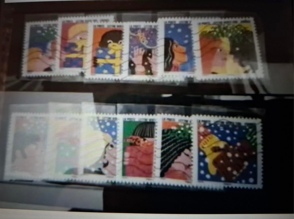 Postzegels Frankrijk, Ophalen of Verzenden, Gestempeld