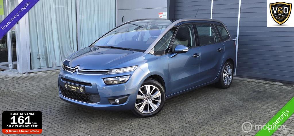 Citroen C4 Grand Picasso 1.2 PureTech Business 7 PERSOONS., Voorwielaandrijving, Gebruikt, 1199 cc, Blauw
