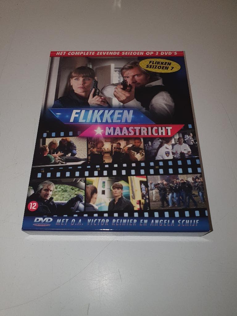 Flikken Maastricht seizoen 7 - 3-DVD box - nieuwstaat, Boxset, Ophalen of Verzenden, Zo goed als nieuw, Actie en Avontuur
