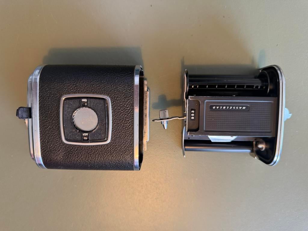 Hasselblad A12 filmback 6x6, Ophalen of Verzenden, Gebruikt, Spiegelreflex, Overige Merken