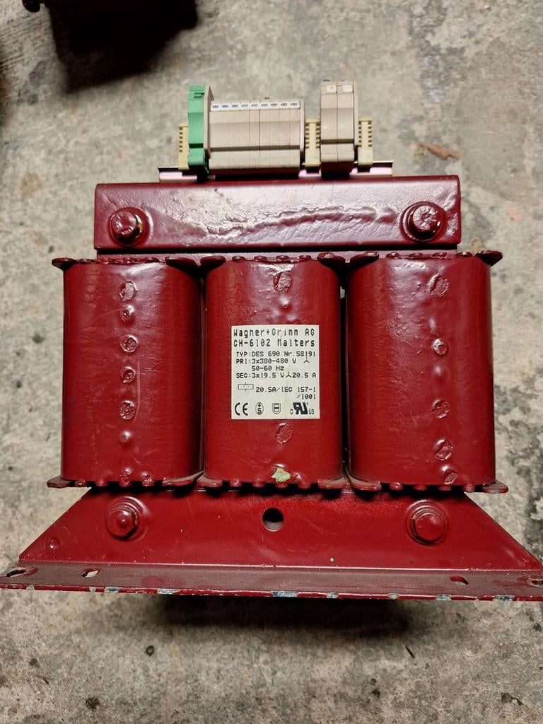 Transformator, Wagner-Grimm, Ophalen