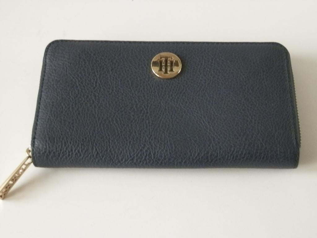 Tommy Hilfiger portemonnee., Sieraden, Tassen en Uiterlijk, Portemonnees, Ophalen of Verzenden, Zo goed als nieuw, Zwart, Overige merken