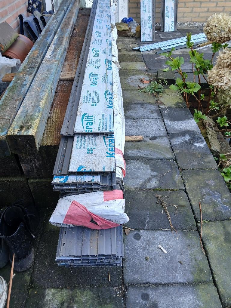 keralit sponningdeel 143mm antraciet, Ophalen, Nieuw, Overige materialen, Minder dan 20 mm