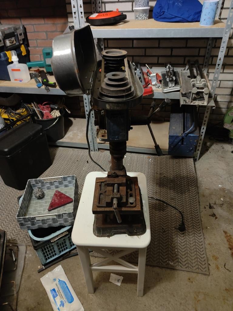 Boormachine, Ophalen, Boormachine