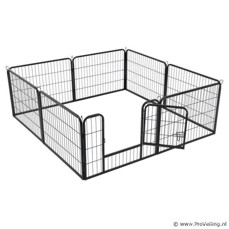 Online Veiling: Puppyren 60 cm voor honden, konijnen of a..., Dieren en Toebehoren, Hondenhokken, Nieuw