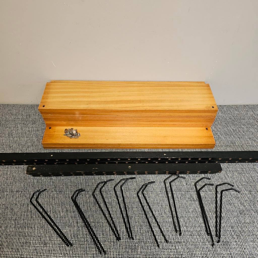 Poul Cadovius wandsysteem blank hout - vintage Deens design, Gebruikt, Ophalen of Verzenden, X, X