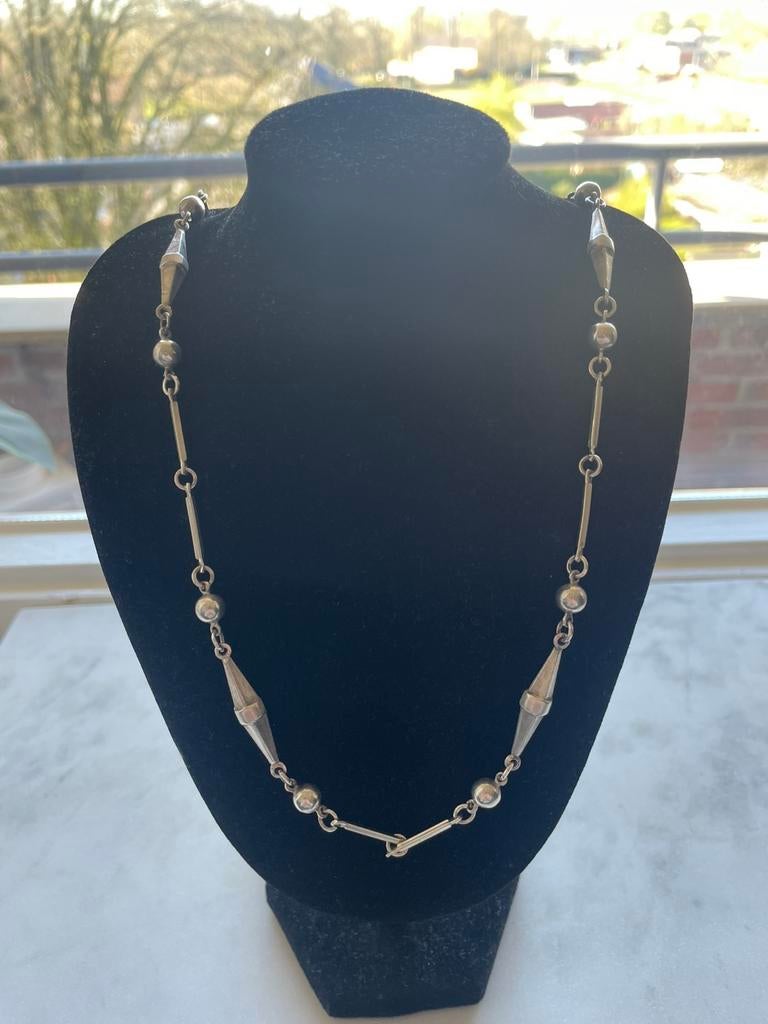 Zilveren ketting, Ophalen of Verzenden, Zilver