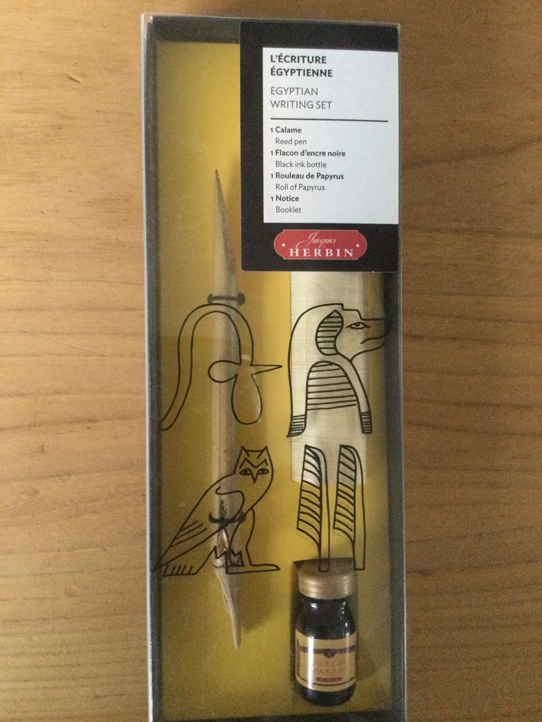 Egyptische Schrijfset, Ophalen of Verzenden