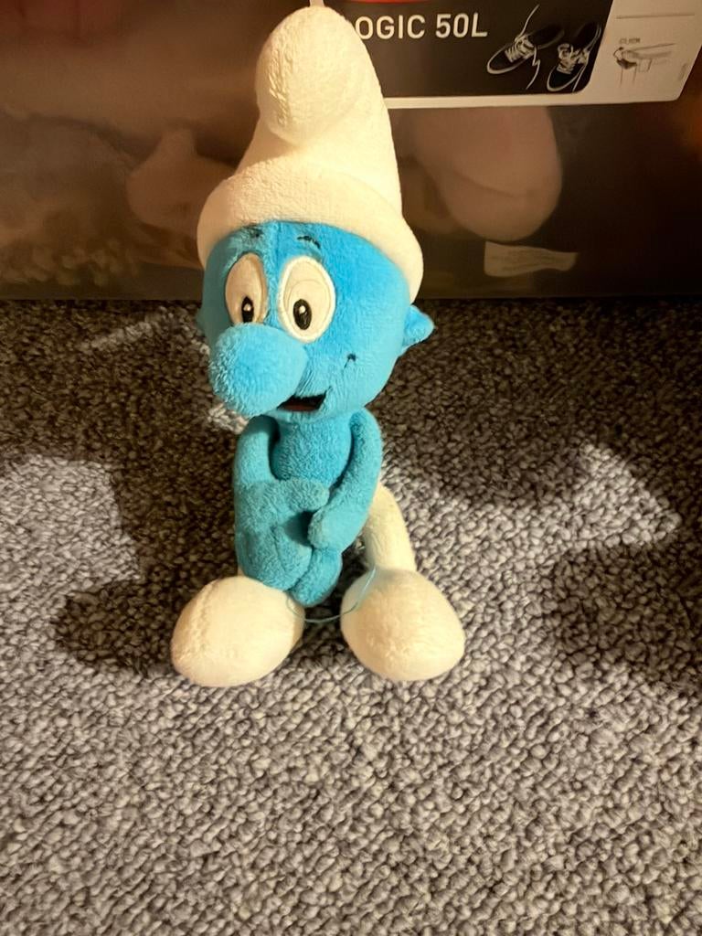 Smurf knuffel, Verzamelen, Smurfen, Ophalen of Verzenden, Gebruikt