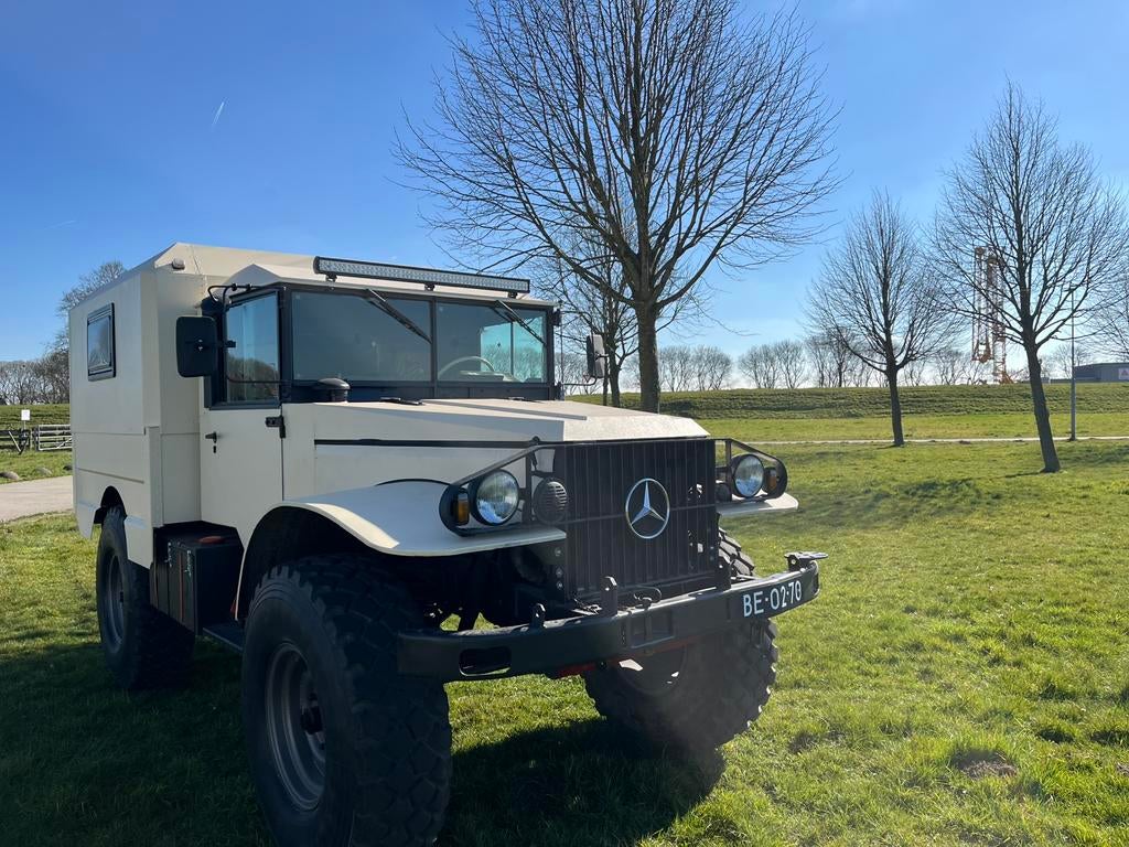 Camper mercedes unimog, Tot en met 2, Mercedes-Benz, Bedrijf, Handgeschakeld
