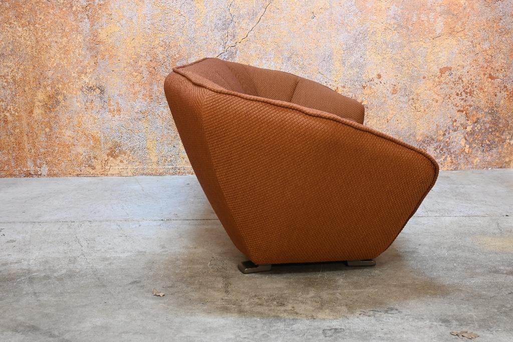 AlsNIEUW fraaie stoffen Leolux Pode Colla design bank, Leolux Pode, Leolux Pode, Driepersoons, 75 tot 100 cm