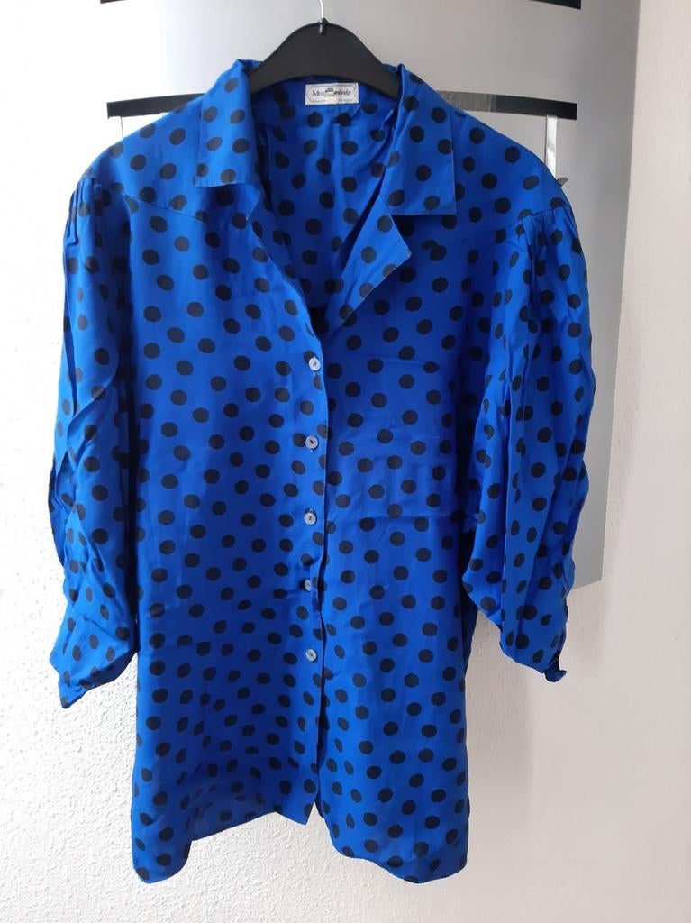 Miss Cambridge Dames Bloes, maat 38, Maat 38/40 (M), Blauw, Miss Cambridge, Ophalen of Verzenden