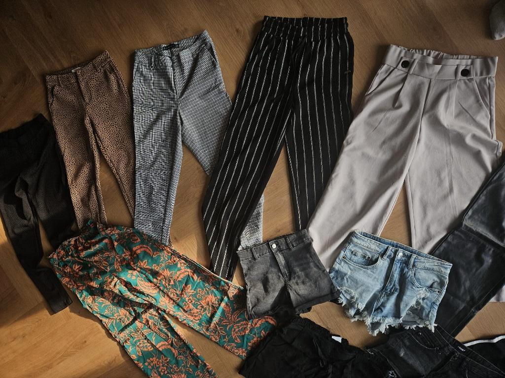 13 x broeken, Ophalen of Verzenden, Zo goed als nieuw, Maat 36 (S), Lang