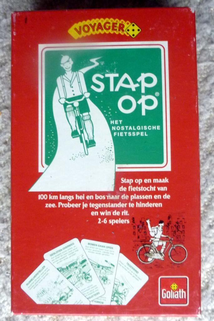 STAP OP ( KAARTSPEL ) COMPLEET, Vijf spelers of meer, Ophalen of Verzenden, Zo goed als nieuw