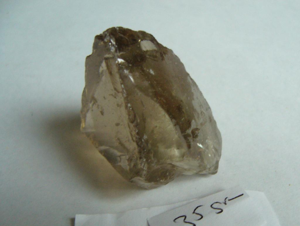 rookkwarts citrien 2 samen 5,00 mineraal edelsteen 1 punt, Ophalen of Verzenden, Mineraal