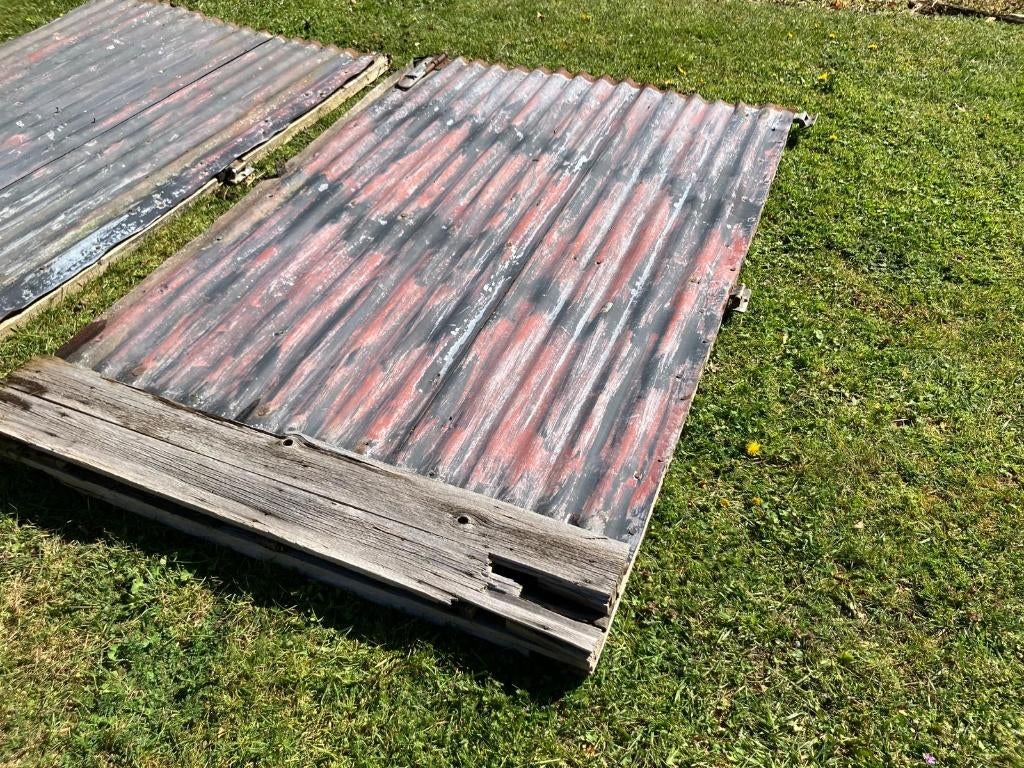 Golfplaten ter decoratie, Ophalen