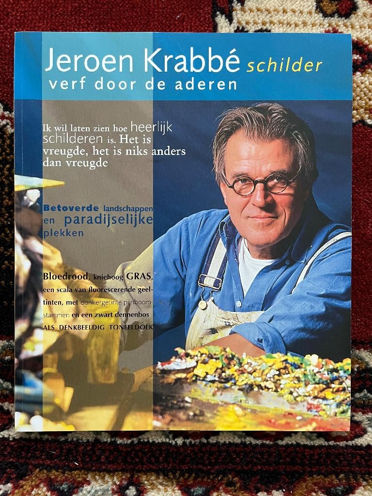 Kunstboek Jeroen Krabbé, Ophalen of Verzenden, Zo goed als nieuw, Schilder- en Tekenkunst