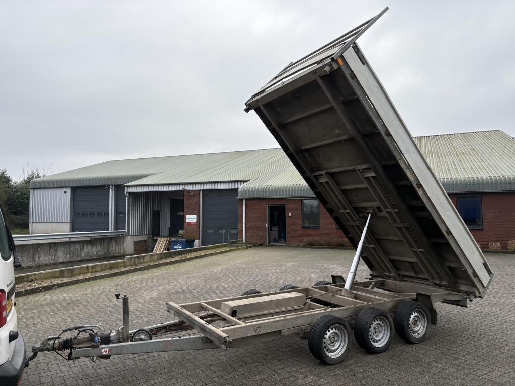 Henra elektrische kipper 400x200cm Tridem 3500kg 2018 kieper, Auto diversen, Aanhangers en Bagagewagens, Gebruikt