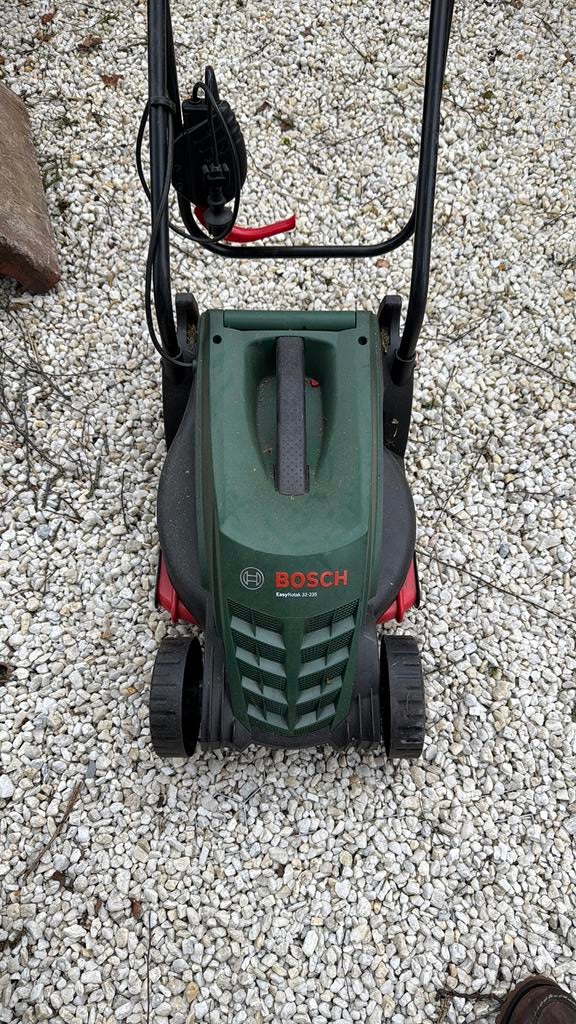 Compacte elektrische maaier, Tuin en Terras, Grasmaaiers, Cirkelmaaier, Gebruikt, Elektrische grasmaaier, Ophalen of Verzenden