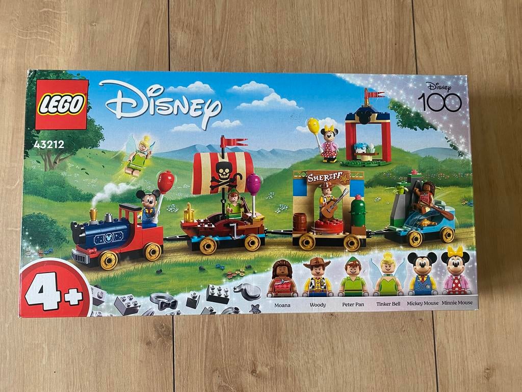 Lego 43212 feesttrein Disney, Lego, Ophalen of Verzenden, Zo goed als nieuw, Complete set