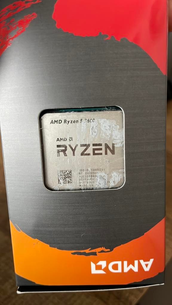 Ryzen 5 3600, Ophalen, Zo goed als nieuw, 6-core, 3 tot 4 Ghz