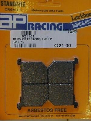 Remblokken AP Lockheed Z-GPZ-ZR-GTR-ZX-ZZR., Ophalen of Verzenden, Nieuw