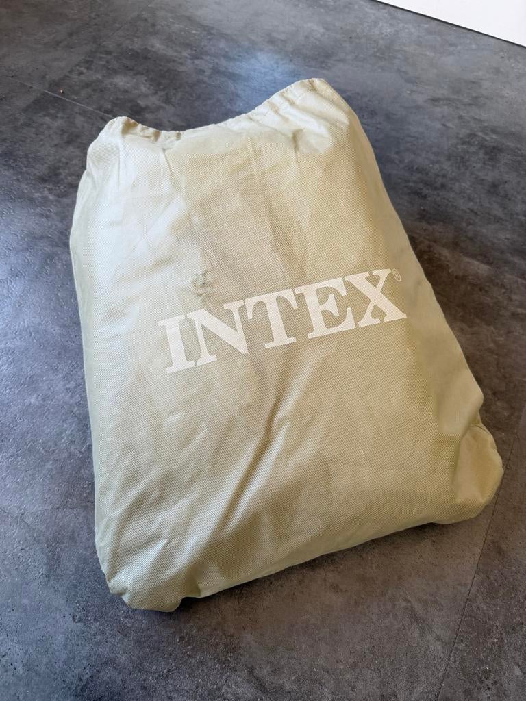 INTEX Kinderluchtbed 168x107x25 cm met pomp, Ophalen of Verzenden, Zo goed als nieuw, 1-persoons