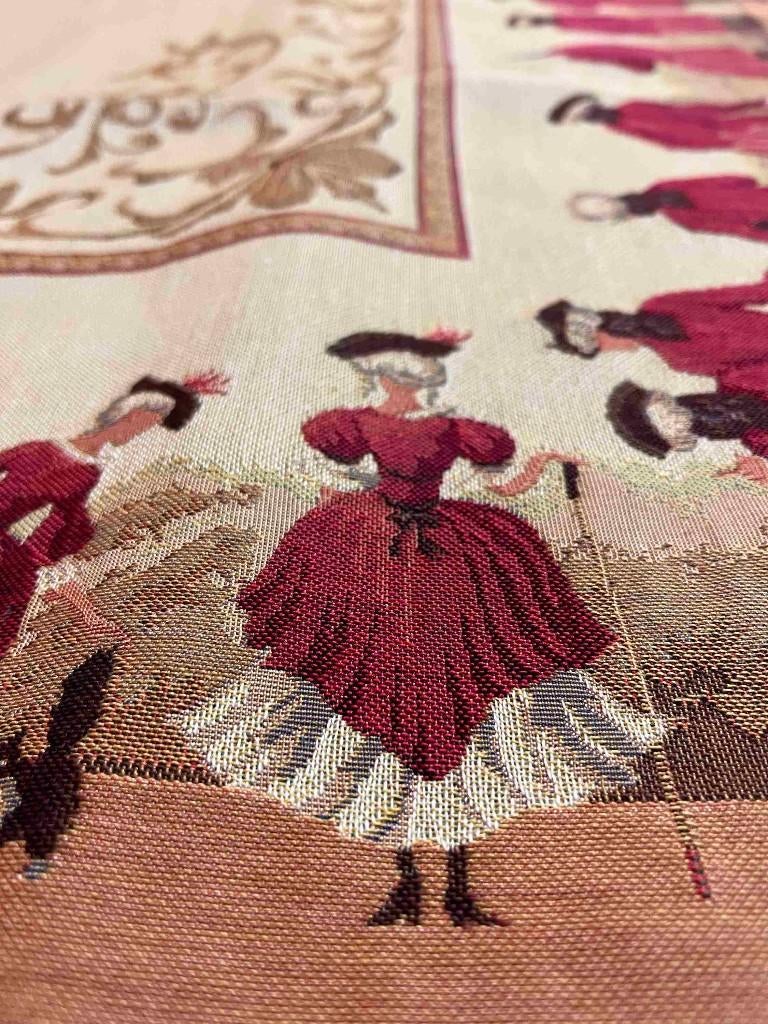 Tafelkleed België F. de Villeneuve Markies Markiezin, Gebruikt, Etten-Leur, Vierkant, DJT@dejuistetoon.eu