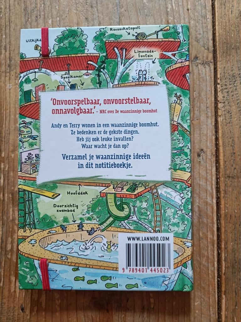Het Waanzinnige ideeënboek. NIEUW., Ophalen of Verzenden, Nieuw, Fictie algemeen