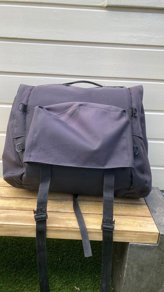 Motortas Harley Davidson, Ophalen, Gebruikt