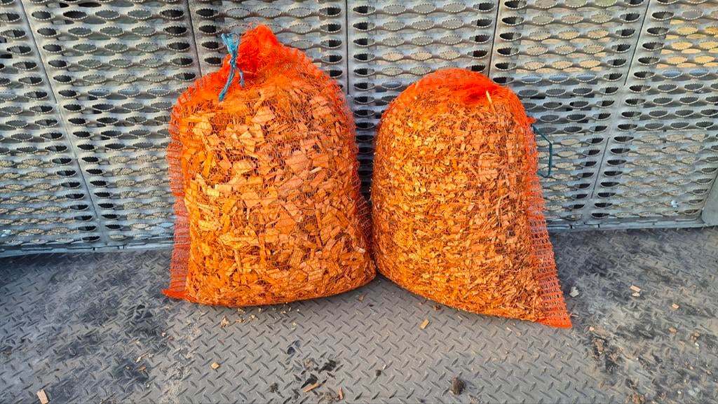 Top Kwaliteit houtsnippers/tuinpaden/bodembedekker/houtchips, Ophalen, Bruin, Overige typen