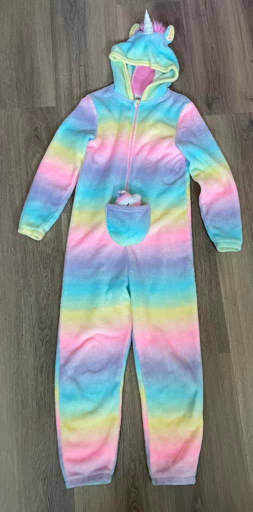 Eenhoorn onesie maat 134-140, Ophalen of Verzenden, Gebruikt, Meisje