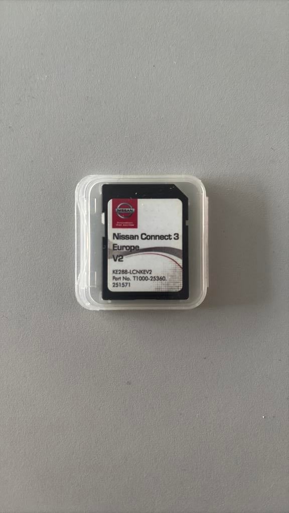 Nissan Qashqai navigatie update (Europe/Europa, V2) SD kaart, Ophalen of Verzenden, Zo goed als nieuw