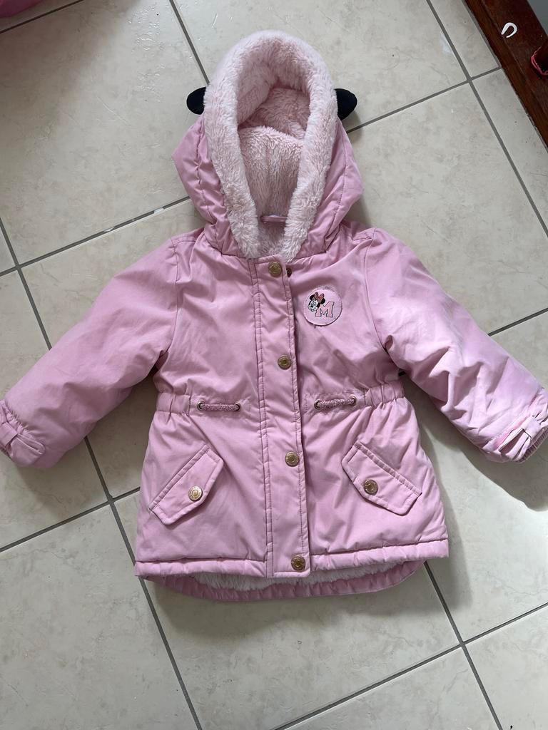 Baby winterjas roze maat 80, Ophalen, Gebruikt, Meisje, Jasje