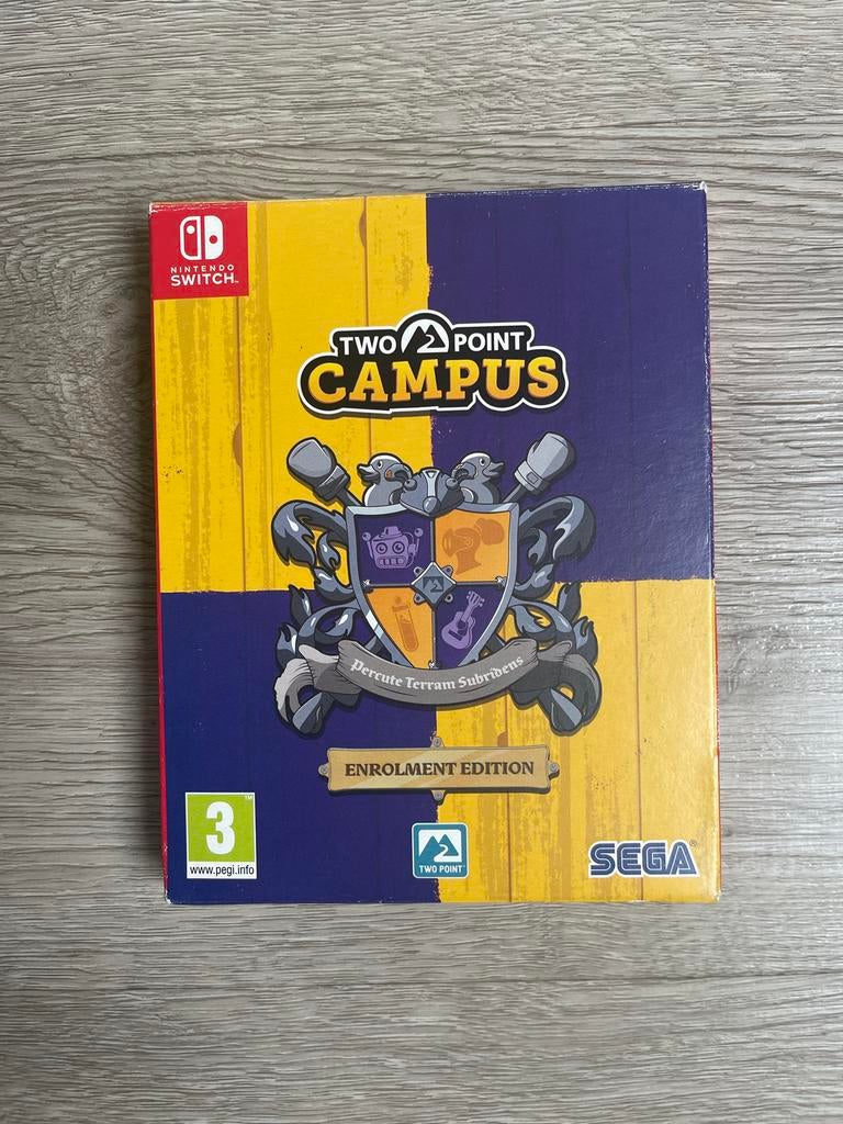 Two Point Campus - Nintendo Switch, Spelcomputers en Games, Games | Nintendo Switch, Zo goed als nieuw, Simulatie, 1 speler, Vanaf 3 jaar