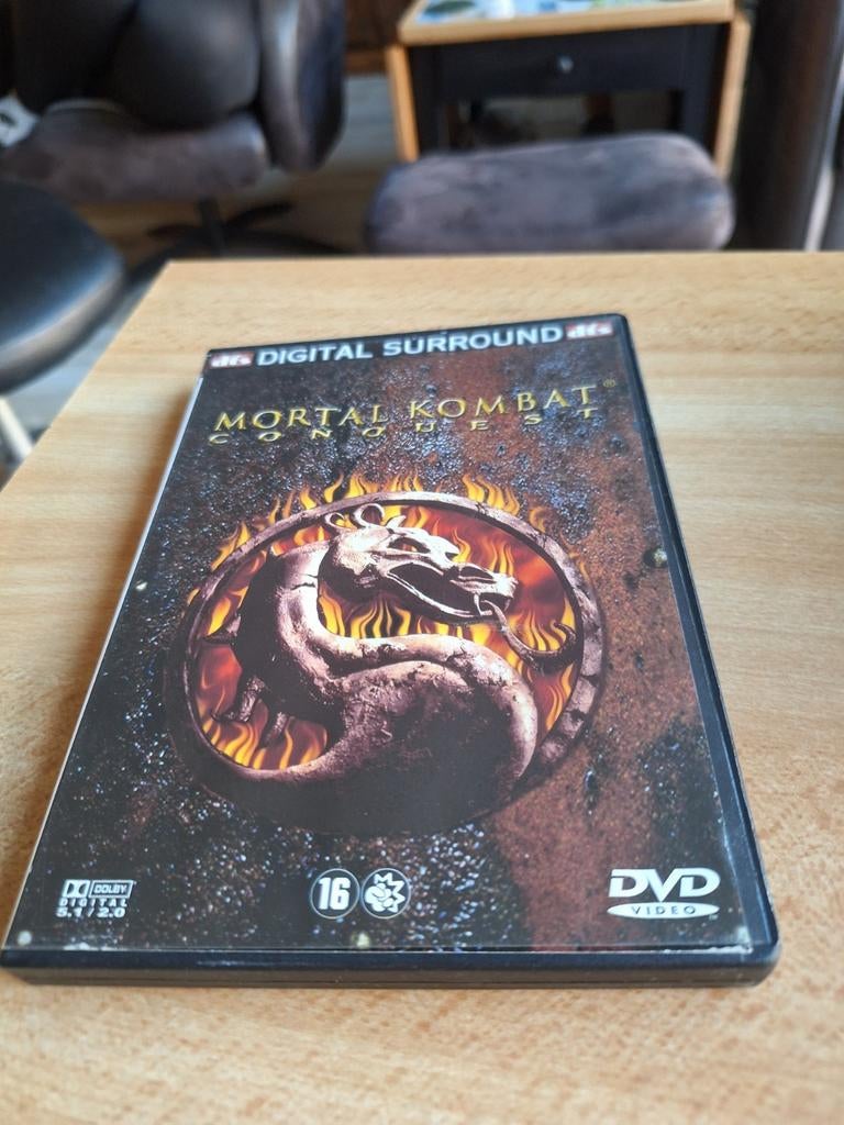 Dvd mortal kombat conquest, Vanaf 16 jaar, Ophalen of Verzenden, Zo goed als nieuw, Actie
