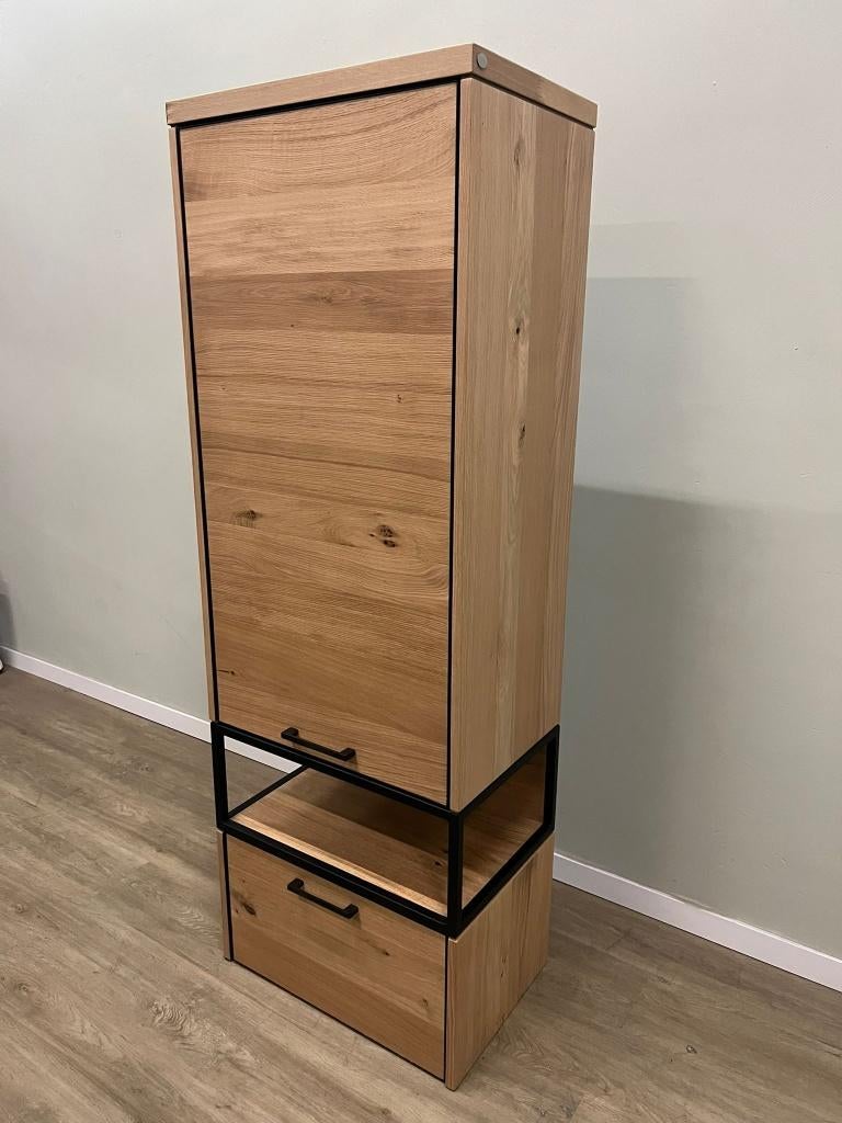 Eiken bergkast Henders en Hazel Ridgefield, Nieuw, Ophalen of Verzenden, Minder dan 100 cm, Industrieel