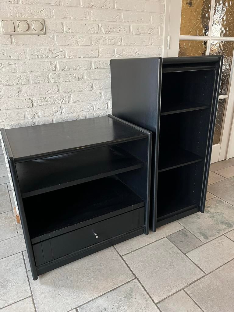 Aldenkamp audio meubel en tv meubel, Ophalen, Gebruikt, 100 tot 150 cm, Minder dan 100 cm