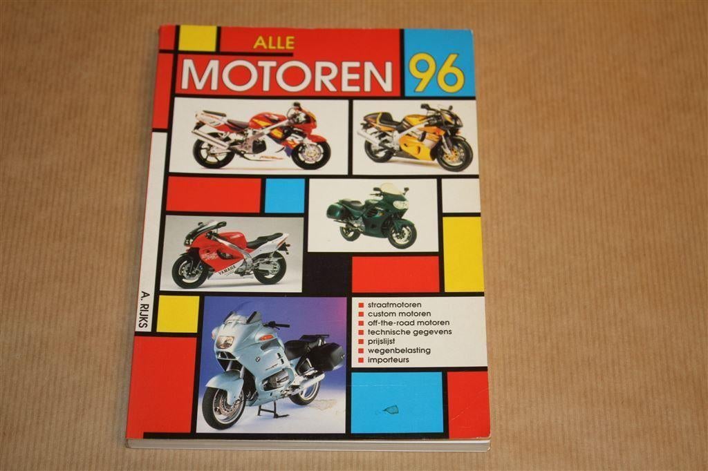 Alle motoren 1996, Boeken, Motoren, Zo goed als nieuw, Ophalen of Verzenden
