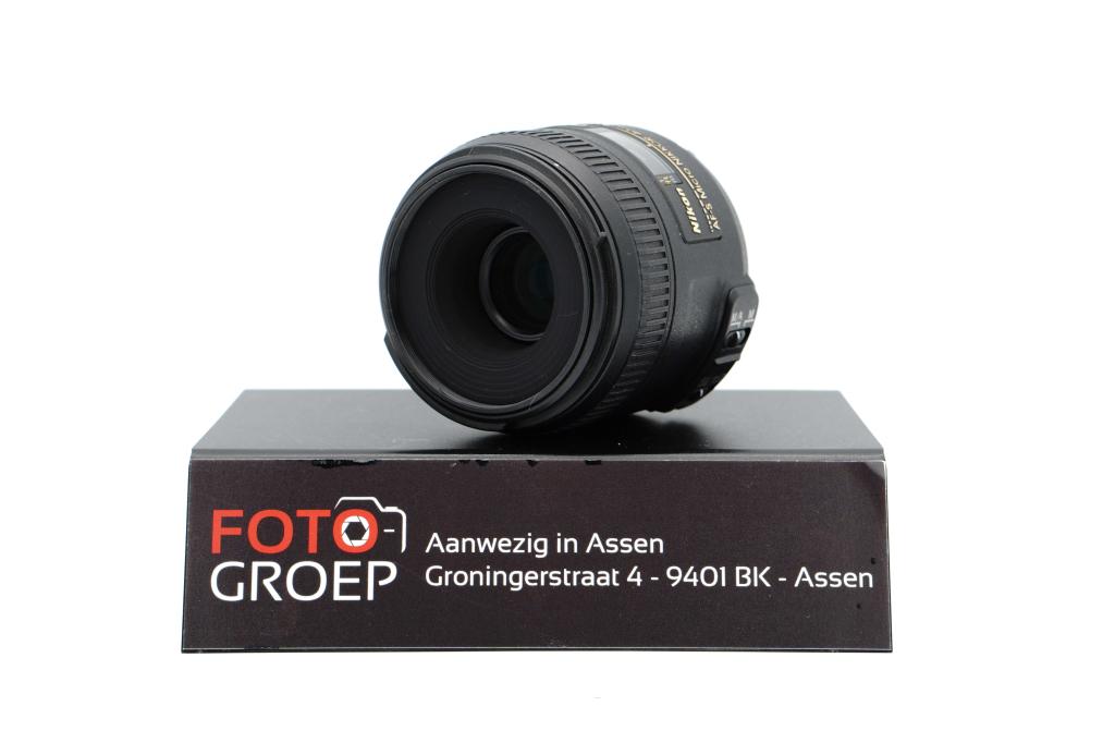 Nikon 40mm f/2.8G DX Micro - Zeer netjes €189 (Assen), Foto-Groep, Gebruikt, Luttekepoortstraat 26 3841 AX Harderwijk, Overige typen