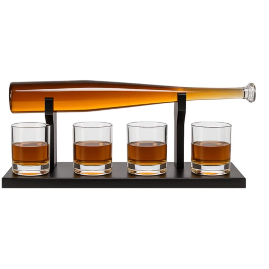 Whiskey karaf - Drank karaf - Bar accessoires - Honkbal, Overige materialen, Cave & Garden, Verzenden, Nieuw