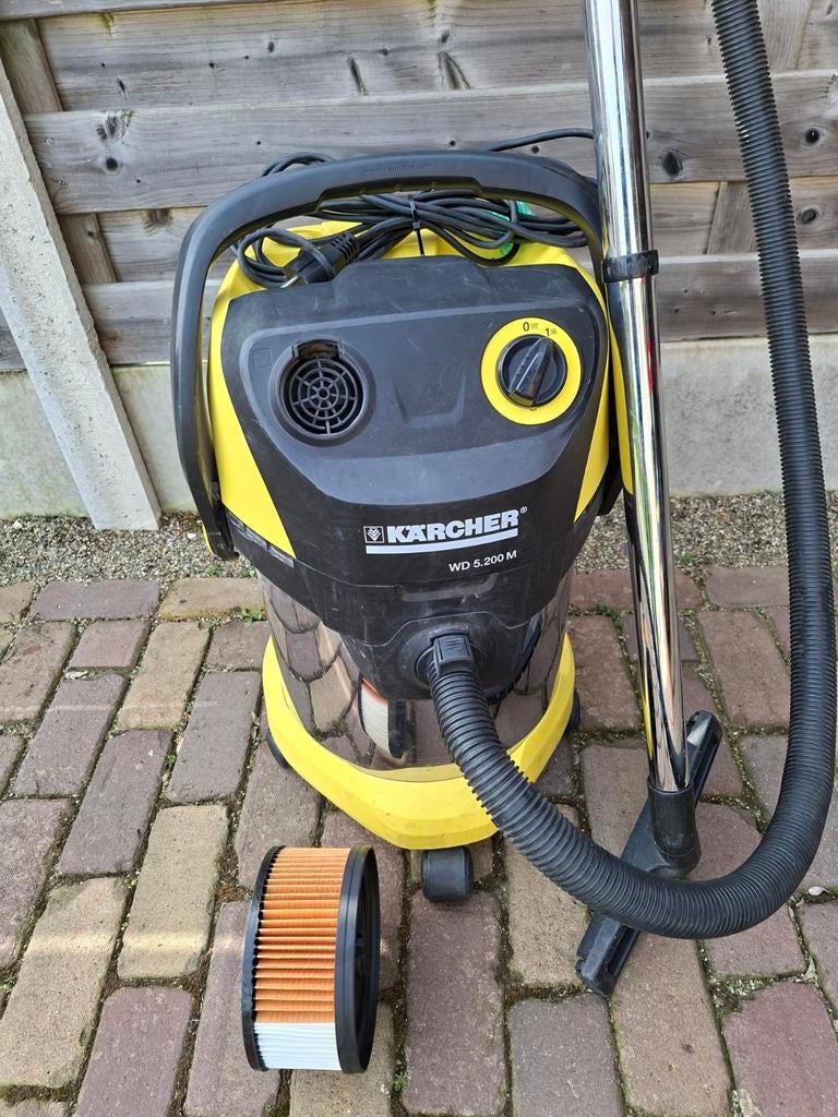 Karcher W5 waterstofzuiger, Ophalen of Verzenden, Zo goed als nieuw