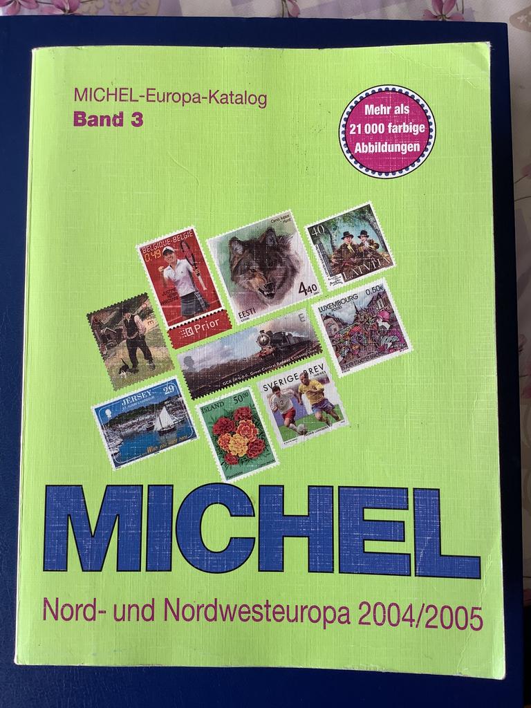 Postzegel catalogus michel, Ophalen, Catalogus